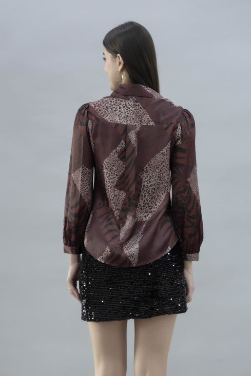 Casual Satin Shirt