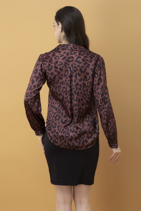 Animal Printed Classic Shirt