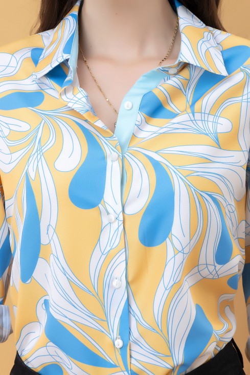 Casual Printed Rayon Shirt