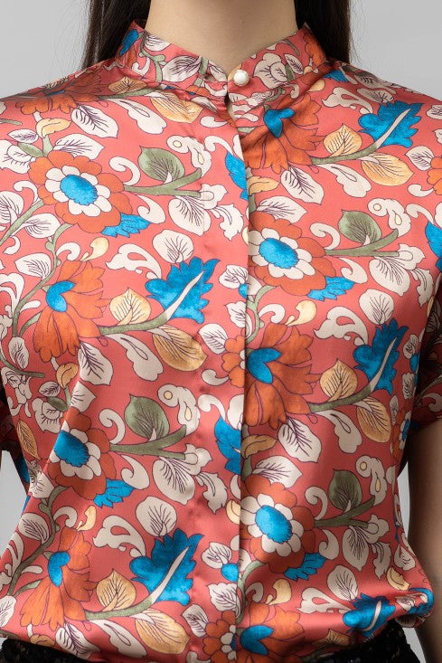 Casual Satin Shirt