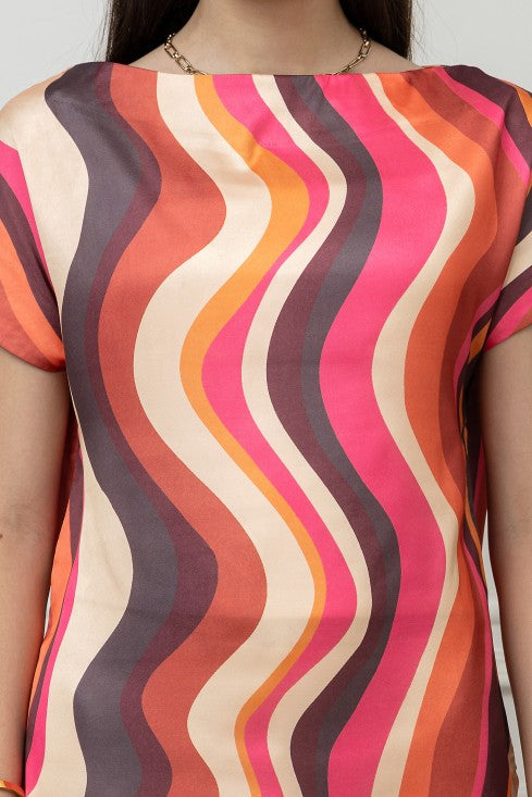 Casual Satin Top