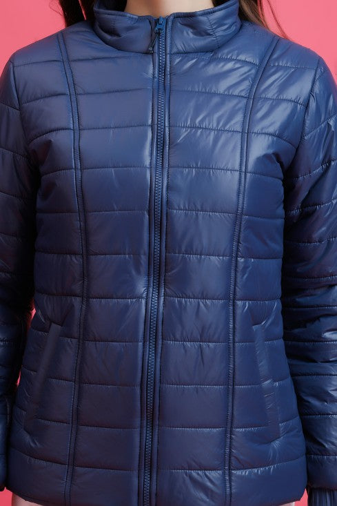 Quilted Zipper Jacket
