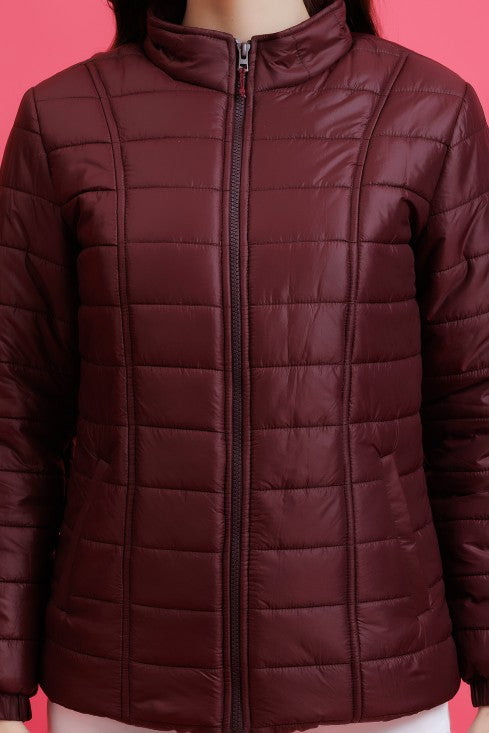 Quilted Zipper Jacket