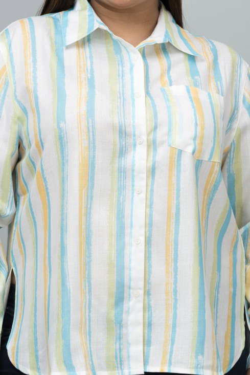 Striped Linen Shirt