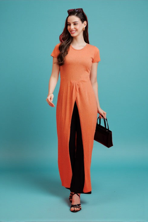 Knitted Longline Top