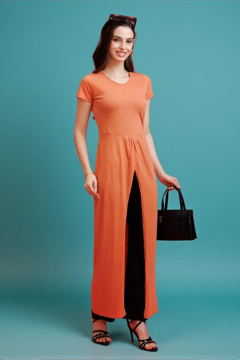 Knitted Longline Top