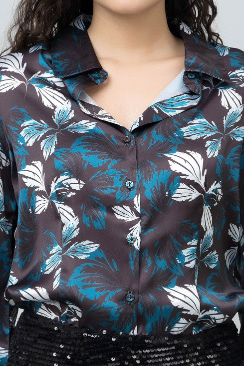 Casual Satin Shirt