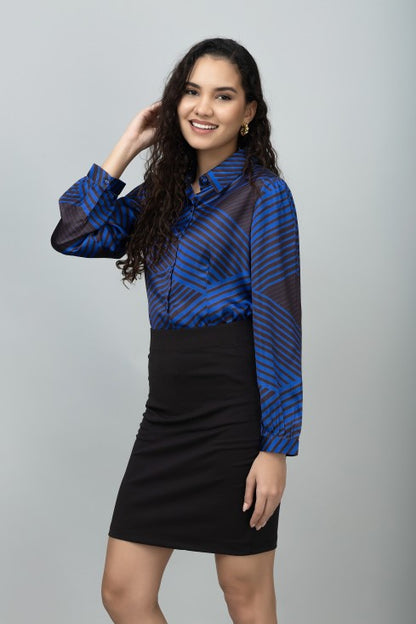 Casual Satin Shirt