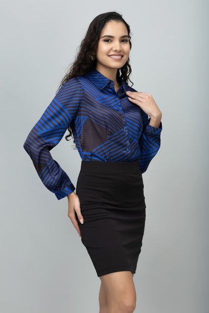 Casual Satin Shirt