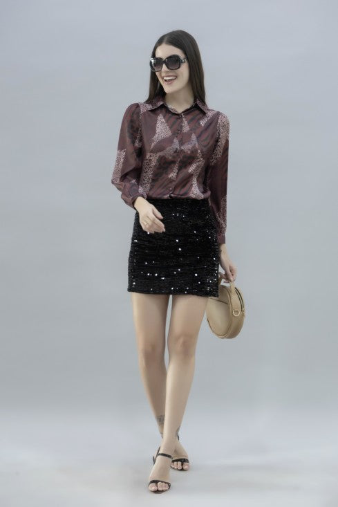 Casual Satin Shirt