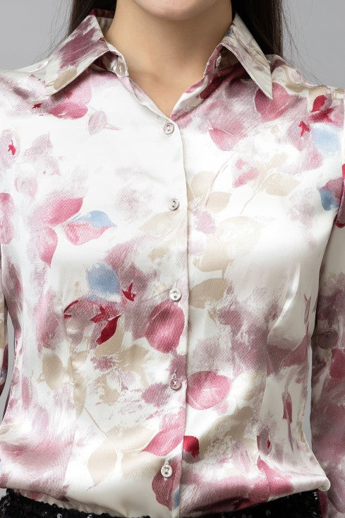 Casual Satin Shirt