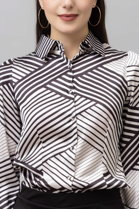 Casual Satin Shirt
