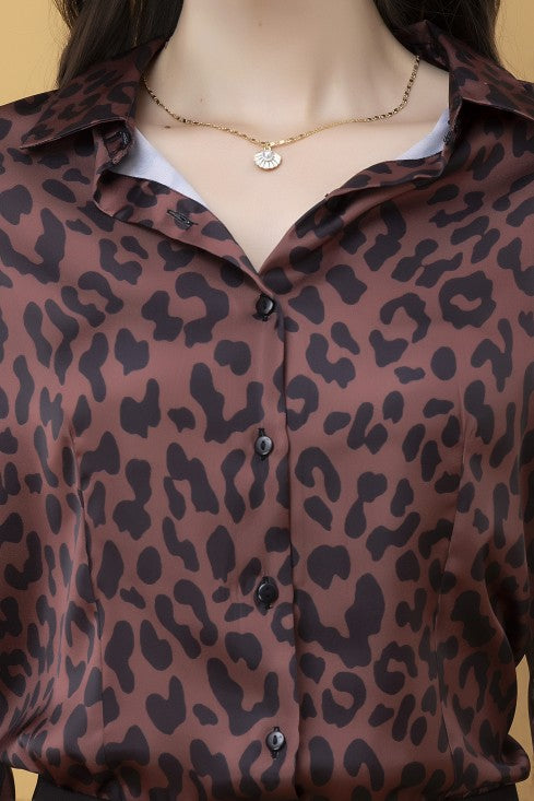 Animal Printed Classic Shirt