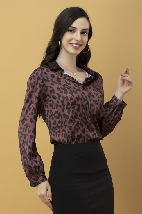Animal Printed Classic Shirt