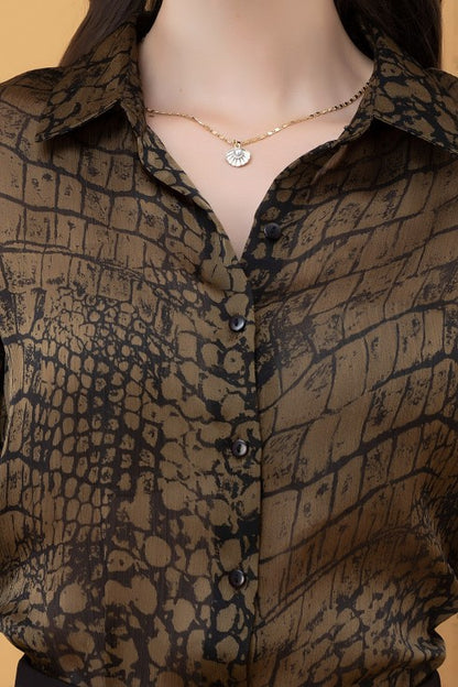 Printed Casual Shirt