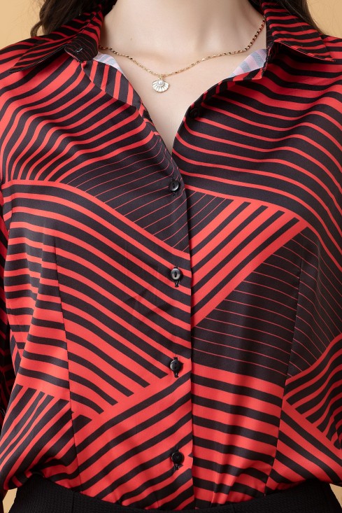 Geometric Print Classic Shirt
