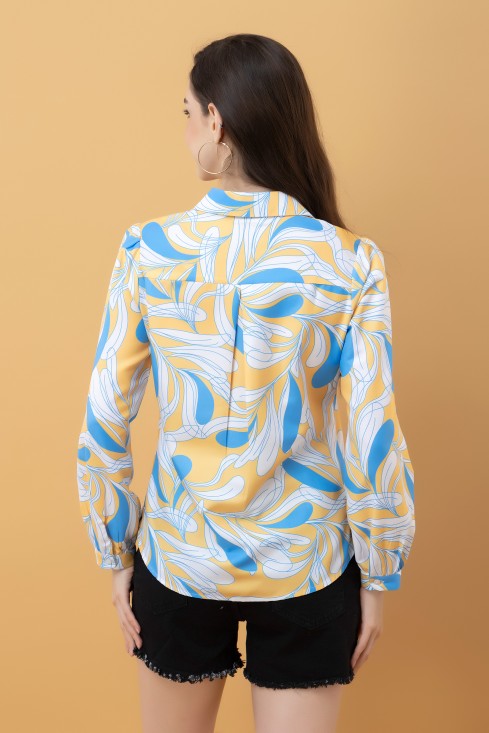 Casual Printed Rayon Shirt