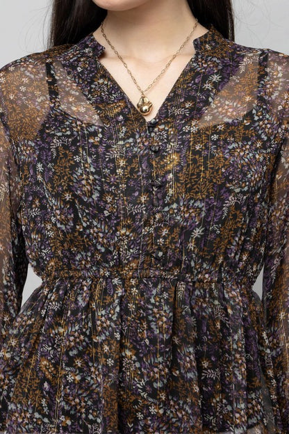 Cinched Waist Top