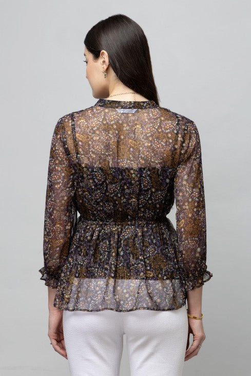 Cinched Waist Top