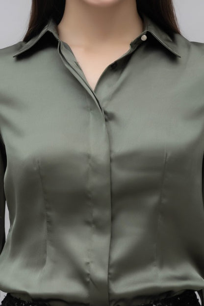Satin Casual Shirt