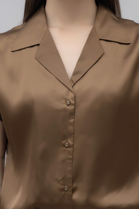 Satin Casual Shirt