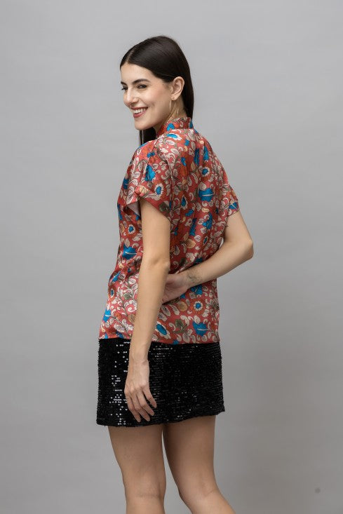 Casual Satin Shirt