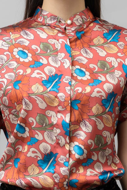 Casual Satin Shirt
