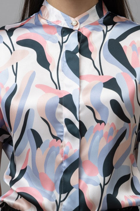 Casual Satin Shirt