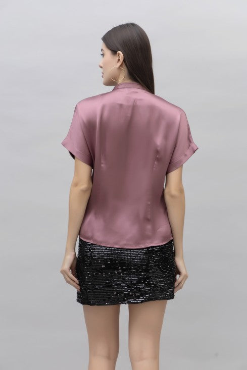 Casual Satin Shirt