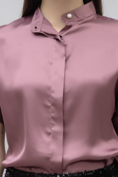 Casual Satin Shirt
