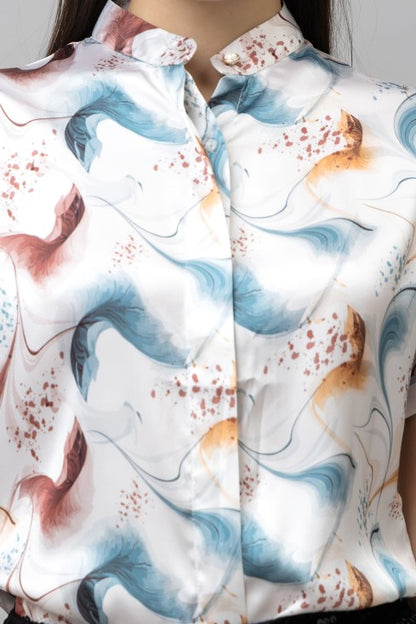 Casual Satin Shirt