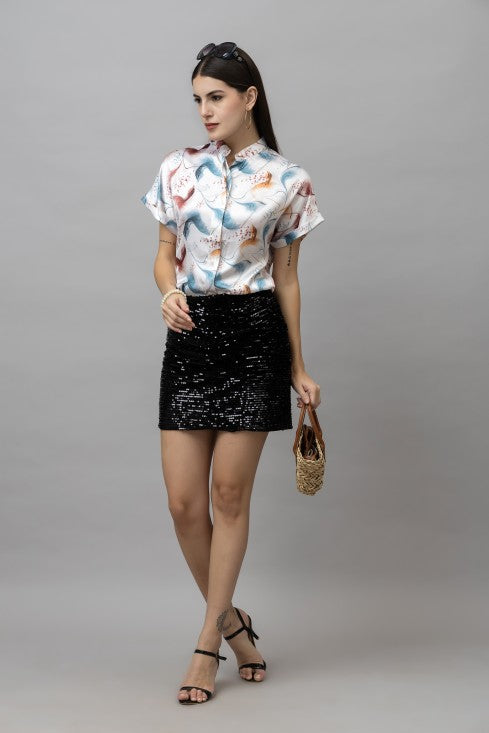 Casual Satin Shirt