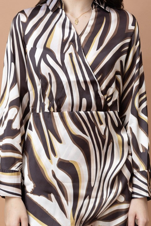 Satin Mini Dress