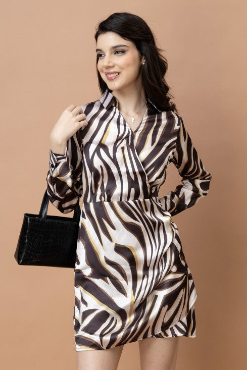 Satin Mini Dress