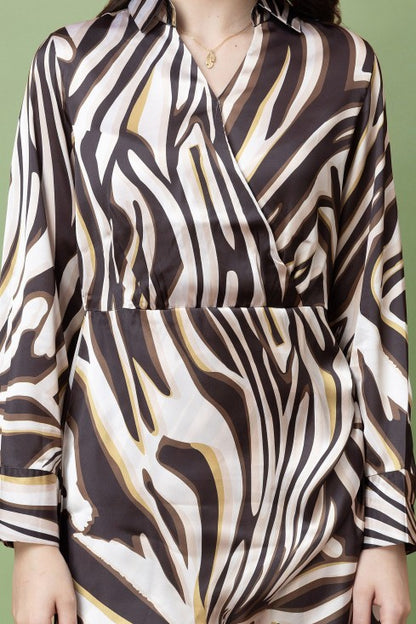 Satin Mini Dress