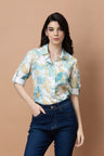 Floral Linen Shirt