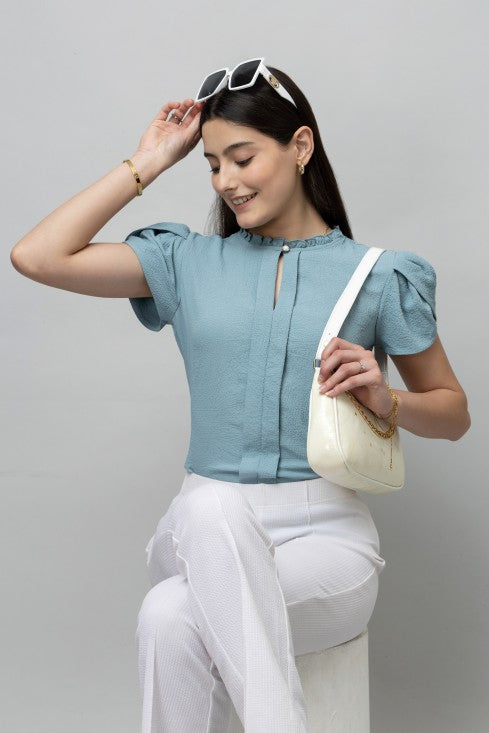 Petal Sleeves Top