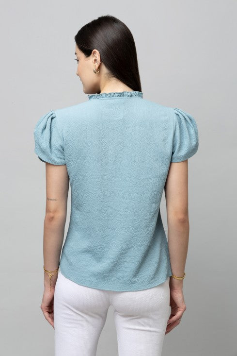 Petal Sleeves Top
