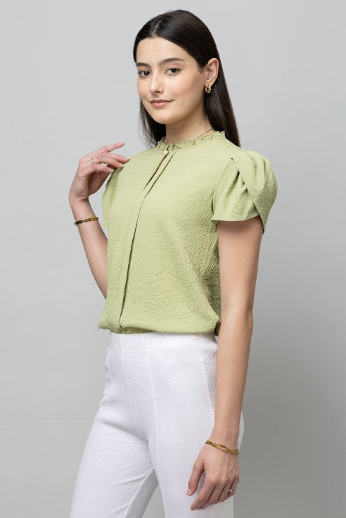 Petal Sleeves Top