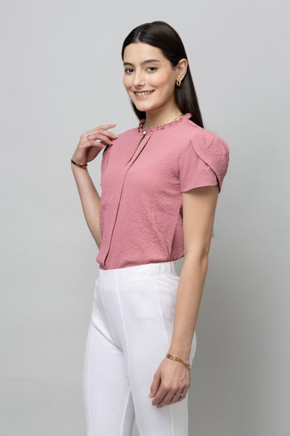 Petal Sleeves Top