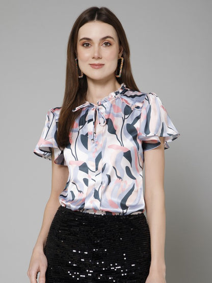 Casual Satin Top