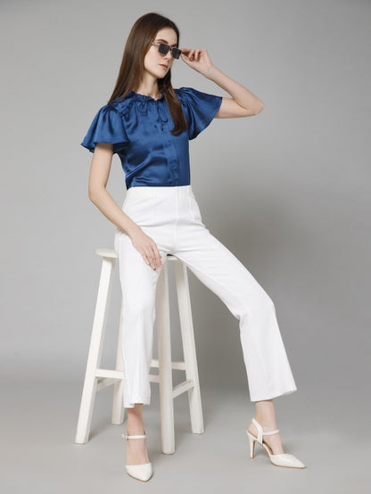 Casual Satin Top