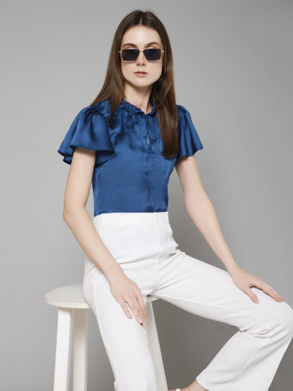 Casual Satin Top