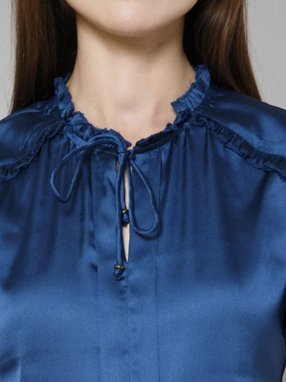 Casual Satin Top