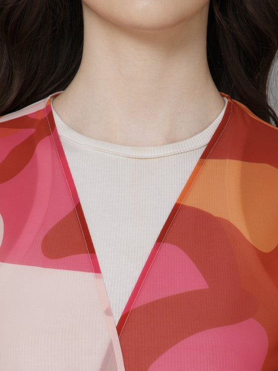 Casual Printed Kimono
