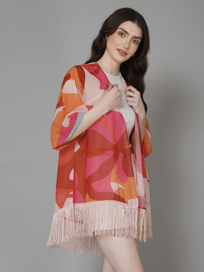 Casual Printed Kimono
