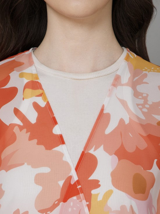 Casual Printed Kimono