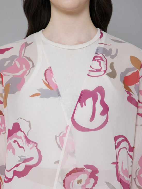 Casual Printed Kimono