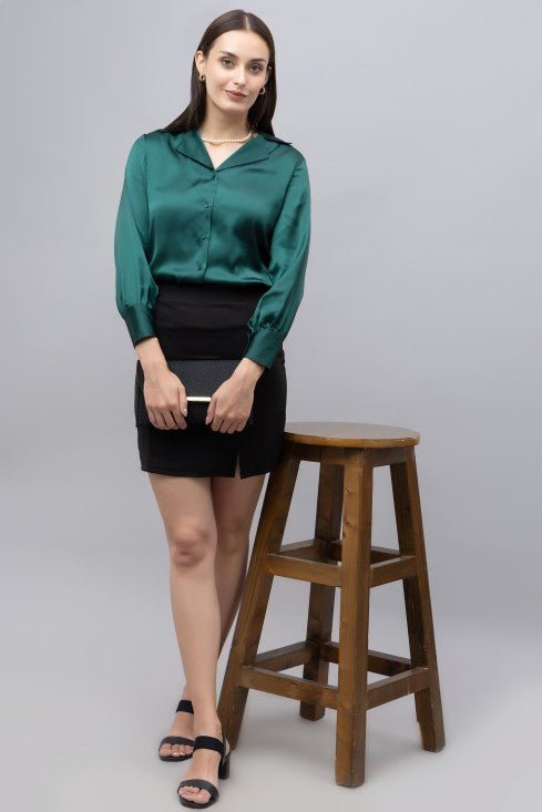 Satin Casual Shirt