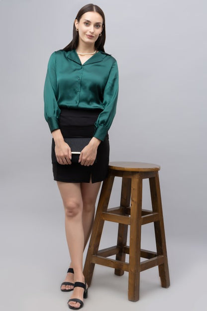 Satin Casual Shirt